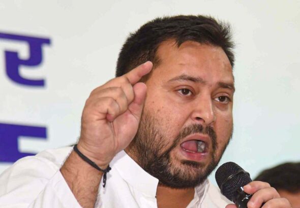 RJD leader and Leader of Opposition in Bihar Assembly Tejashwi Y