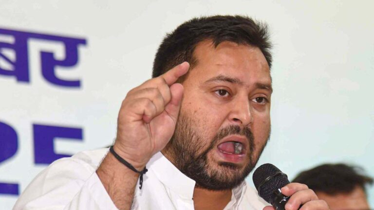 RJD leader and Leader of Opposition in Bihar Assembly Tejashwi Y